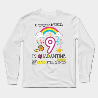 Quarantine 9th Birthday 2020 Long Sleeve T-Shirt